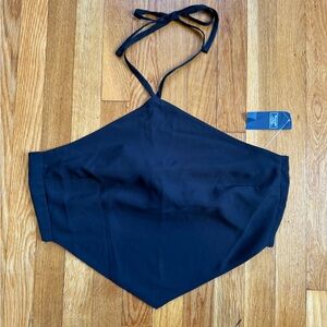 NWT Abercrombie Medium Black Halter Top